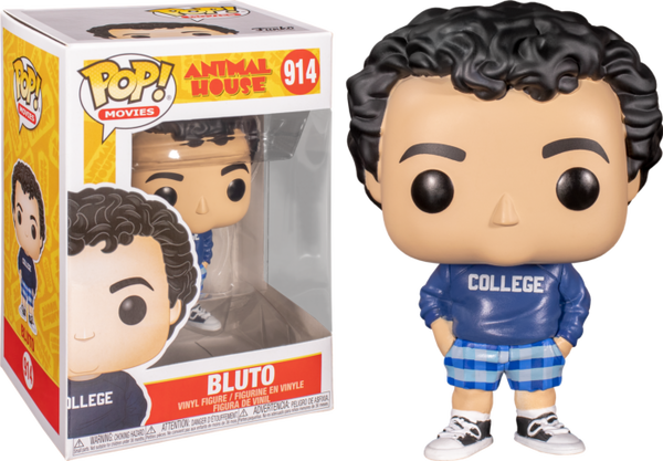 Funko Pop! Animal House - Bluto in College Sweater #914 - Pop Basement