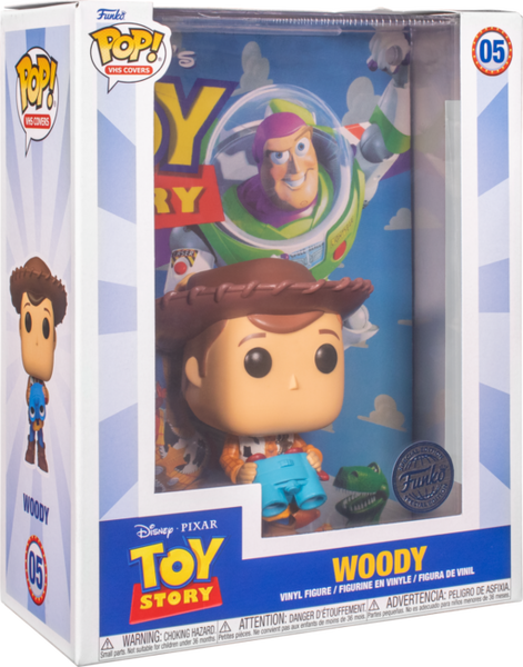 Funko Pop! VHS Covers - Toy Story - Woody with Lenny the Binoculars #05 - Pop Basement