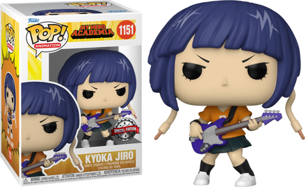 Funko Pop! My Hero Academia - Kyoka Jiro with Guitar #1151 - Pop Basement