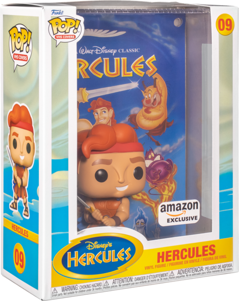 Funko Pop! VHS Covers - Hercules (1997) - Hercules with Sword #09 - Pop Basement
