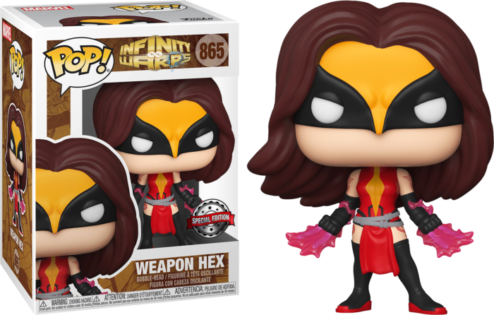 Funko Pop! Infinity Warps - Weapon Hex #865 - Pop Basement