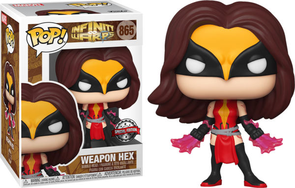 Funko Pop! Infinity Warps - Weapon Hex #865 - Pop Basement