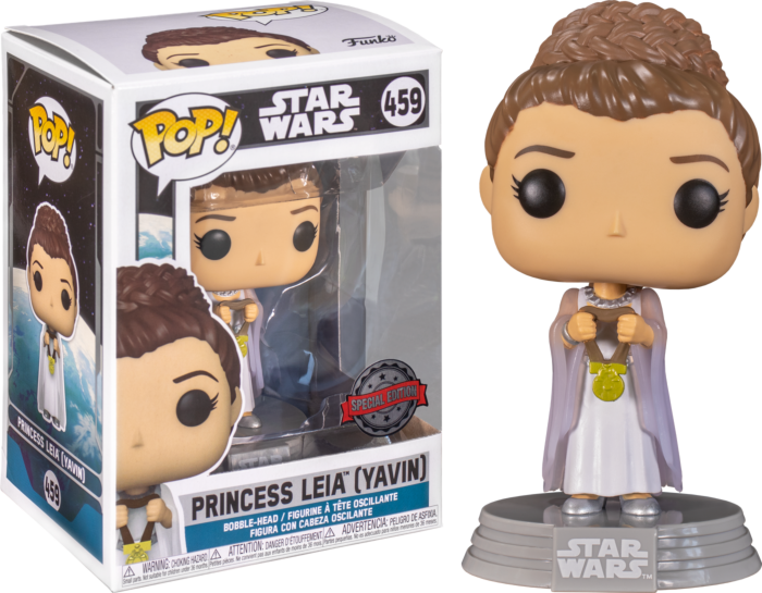 Funko Pop! Star Wars: Across the Galaxy - Princess Leia Yavin Ceremony #459 - Pop Basement