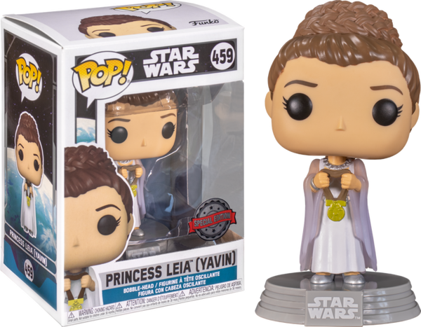 Funko Pop! Star Wars: Across the Galaxy - Princess Leia Yavin Ceremony #459 - Pop Basement