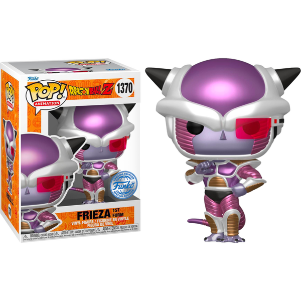 Funko Pop! Dragon Ball Z - First Form Frieza Metallic #1370 - Pop Basement
