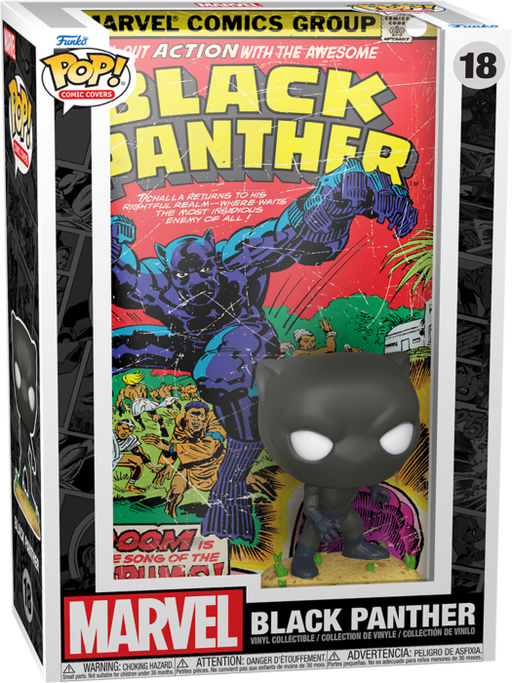 Funko Pop! Comic Covers - Black Panther - Black Panther Vol. 1 Issue 7 #18 - Pop Basement