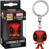 Funko Pocket Pop! Keychain - Marvel: Lucha Libre Edition - El Chimichanga De La Muerte Deadpool - Pop Basement