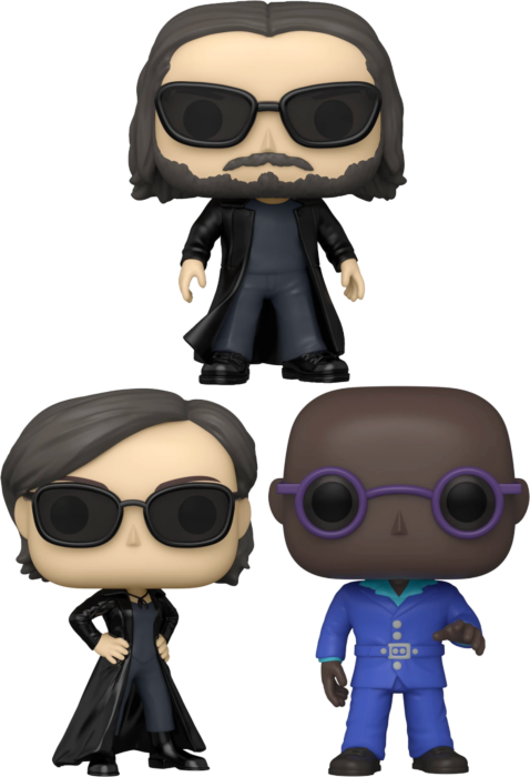 Funko Pop! The Matrix Resurrections - Follow The White - Bundle (Set of 3) - Pop Basement