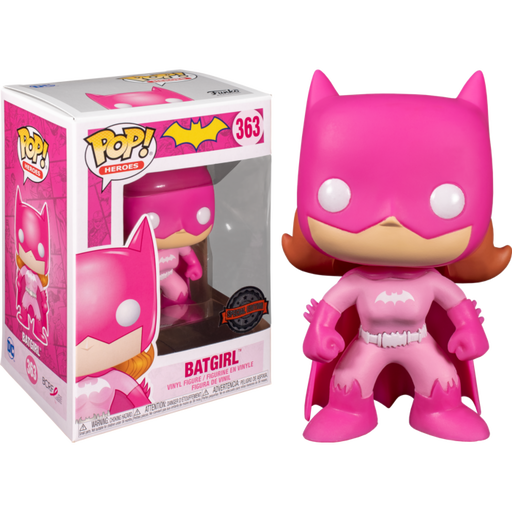 Funko Pop! Batman - Batgirl Breast Cancer Awareness #363 - Pop Basement