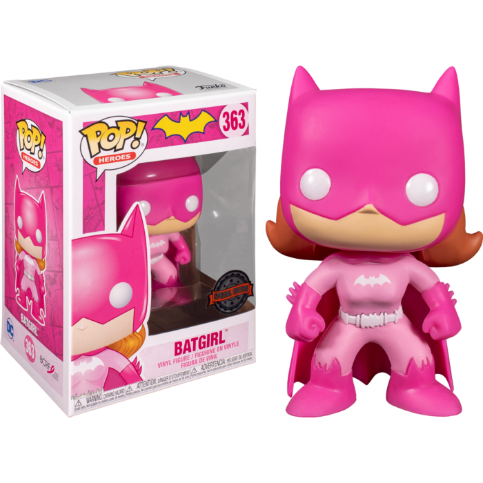 Funko Pop! Batman - Batgirl Breast Cancer Awareness #363 - Pop Basement