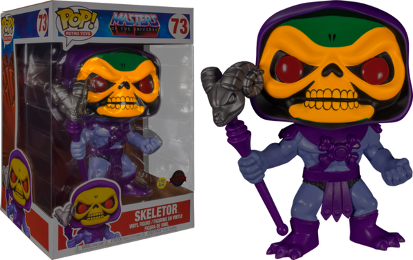 Funko Pop! Masters of the Universe - Skeletor Glow in the Dark 10" #73 - Pop Basement