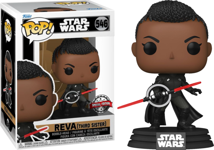 Funko Pop! Star Wars: Obi-Wan Kenobi - Reva Third Sister with Lightsaber #546 - Pop Basement