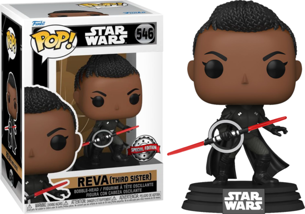 Funko Pop! Star Wars: Obi-Wan Kenobi - Reva Third Sister with Lightsaber #546 - Pop Basement