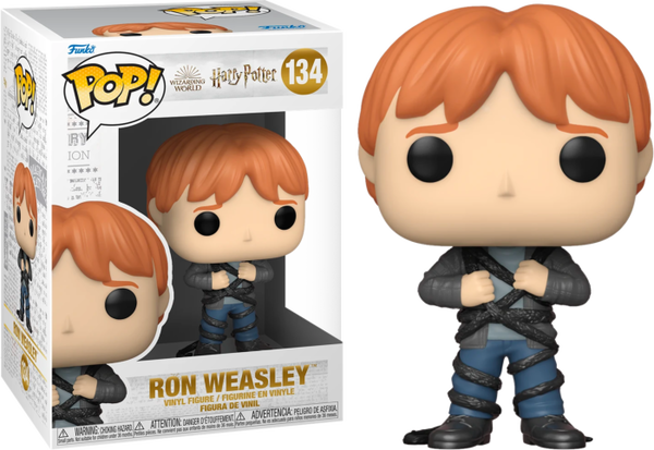 Funko Pop! Harry Potter - Ron Weasley with Devil’s Snare 20th Anniversary #134 - Pop Basement