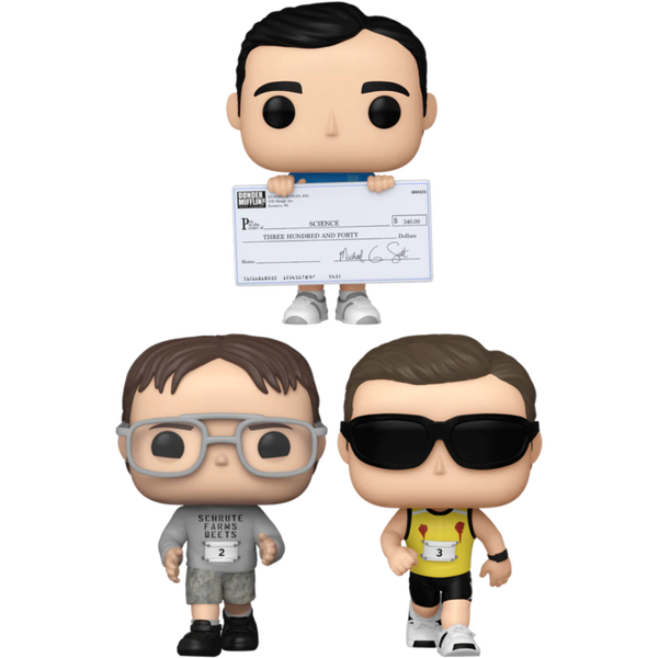 Funko Pop! The Office - Fun Run - Bundle (Set of 3) - Pop Basement