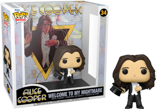 Funko Pop! Albums - Alice Cooper - Welcome To My Nightmare #34 - Pop Basement