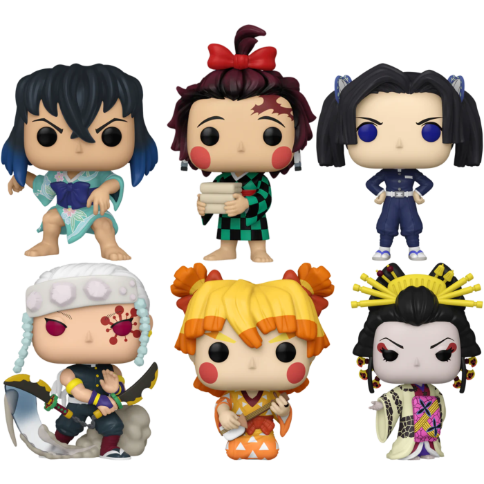 Funko Pop! Demon Slayer - Layered Memories - Bundle (Set of 6) - Pop Basement
