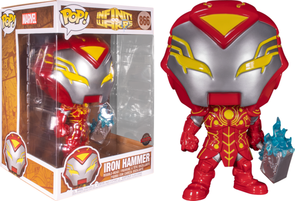 Funko Pop! Infinity Warps - Iron Hammer 10" #866 - Pop Basement