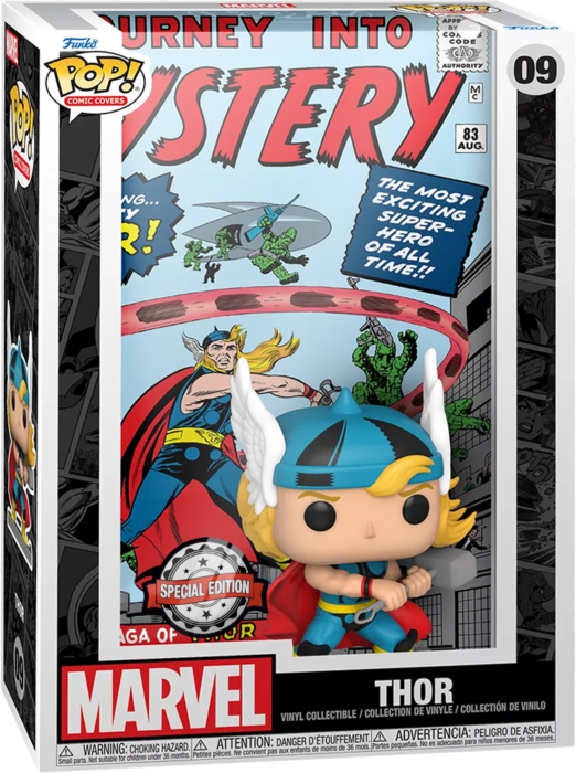 Funko Pop! Comic Covers - Thor - Journey Into Mystery #09 - Pop Basement