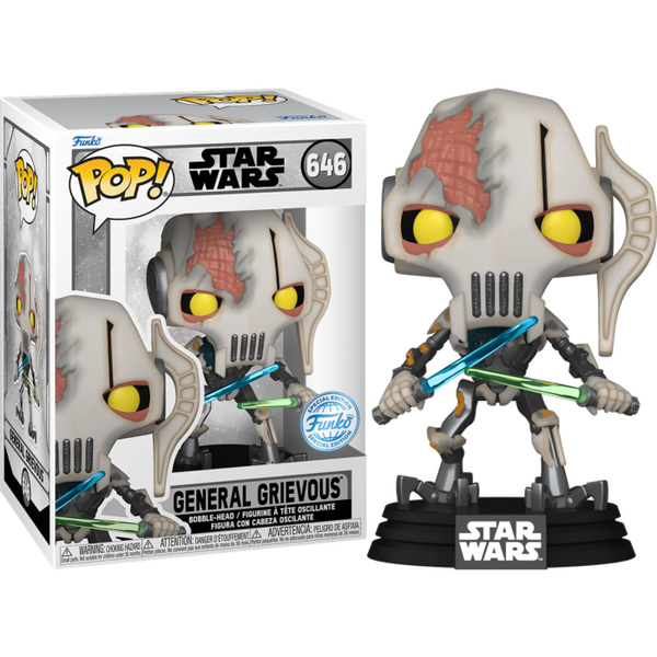 Funko Pop! Star Wars: Battlefront II - General Grievous with Battle Damage #646 - Pop Basement