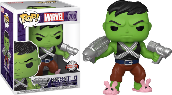 Funko Pop! The Hulk - Professor Hulk 6" Super Sized #705 - Chase Chance - Pop Basement