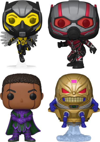 Funko Pop! Ant-Man and the Wasp: Quantumania - Quantum Realm - Bundle (Set of 4) - Pop Basement
