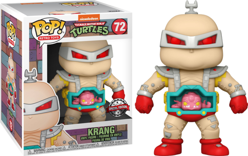 Funko Pop! Teenage Mutant Ninja Turtles - Krang with Android Body 6" Super Sized #72 - Pop Basement