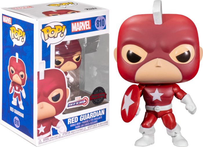 Funko Pop! Captain America - Red Guardian Year of the Shield #810 - Pop Basement