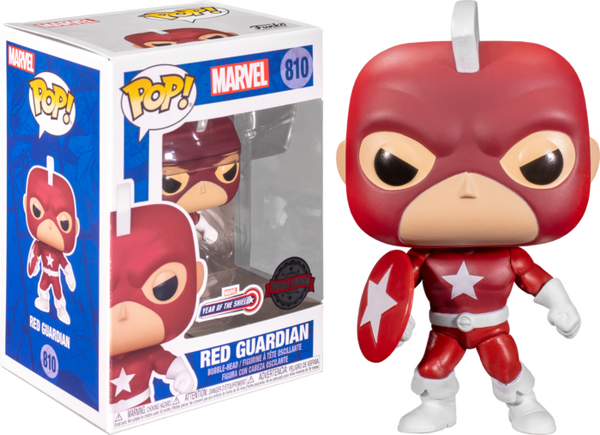 Funko Pop! Captain America - Red Guardian Year of the Shield #810 - Pop Basement