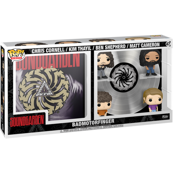 Funko Pop! Albums - Soundgarden - Badmotorfinger Deluxe - 4-Pack #47 - Pop Basement