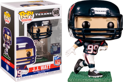 Funko Pop! NFL Football - J.J. Watt Houston Texans with Helmet #149 - Pop Basement