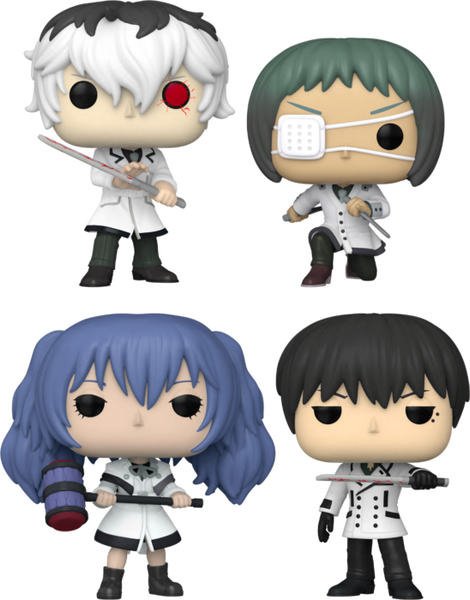 Funko Pop! Tokyo Ghoul: re - Ghoulbusters - Bundle (Set of 4) - Pop Basement