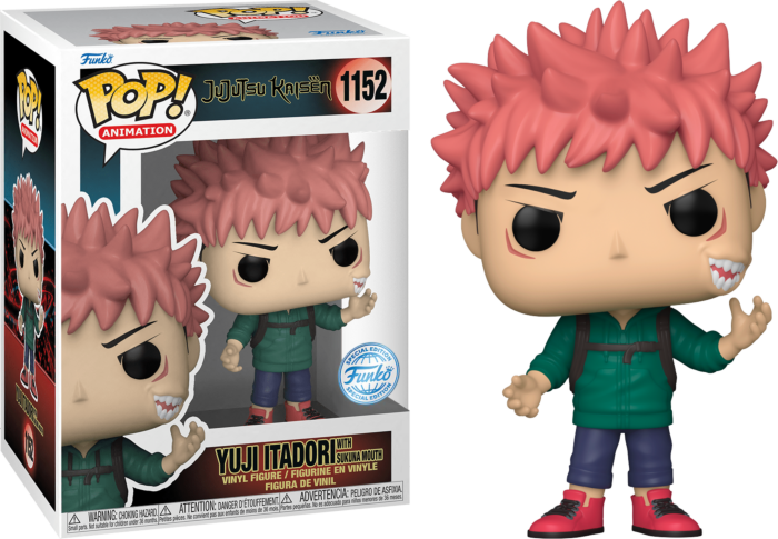 Funko Pop! Jujutsu Kaisen - Yuji Itadori Sukuna Mouth #1152 - Pop Basement