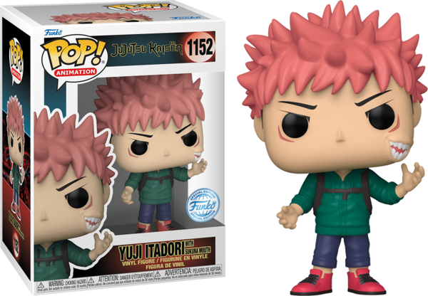 Funko Pop! Jujutsu Kaisen - Yuji Itadori Sukuna Mouth #1152 - Pop Basement