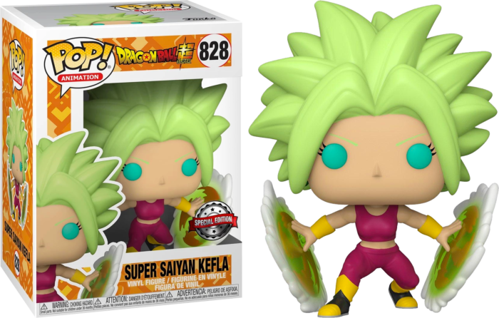 Funko Pop! Dragon Ball Super - Super Saiyan Kefla #828 - Pop Basement