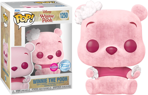 Funko Pop! Winnie the Pooh - Winnie the Pooh Cherry Blossom Flocked #1250 - Pop Basement
