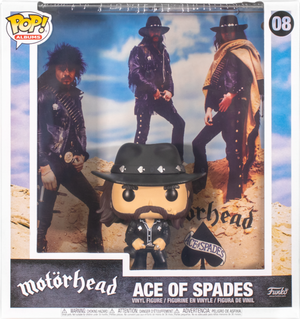 Funko Pop! Albums- Motorhead - Ace of Spades #08 - Pop Basement