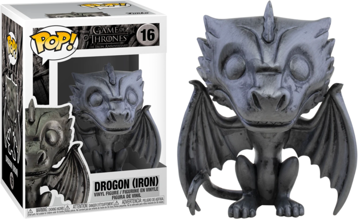 Funko Pop! Game of Thrones - Drogon Iron 10th Anniversary #16 - Pop Basement