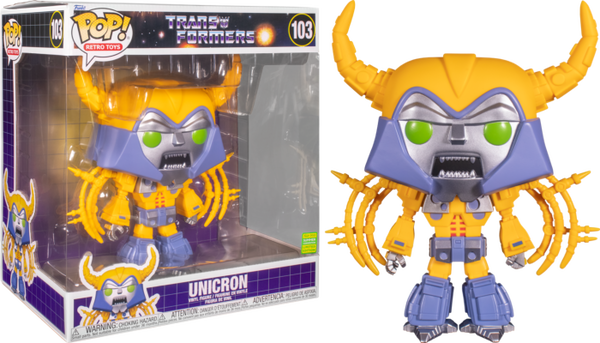 Funko Pop! Transformers (1984) - Unicron Jumbo #183 (2022 Summer Convention Exclusive) - Pop Basement
