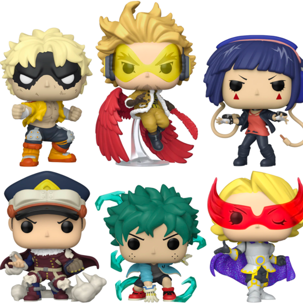 Funko Pop! My Hero Academia - Fat Gum Slim - Bundle (Set of 6) - Pop Basement