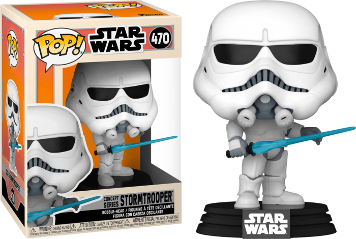 Funko Pop! Star Wars - Stormtrooper Ralph McQuarrie Concept Series #470 - Pop Basement