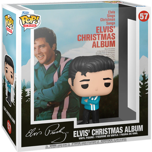 Funko Pop! Albums - Elvis Presley - Elvis' Christmas Album #57 - Pop Basement