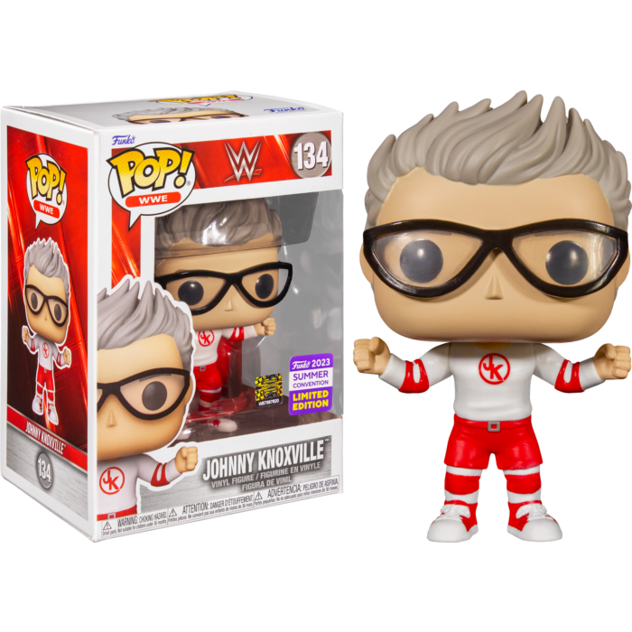 Funko Pop! WWE - Johnny Knoxville #134 (2023 Summer Convention Exclusive) - Pop Basement