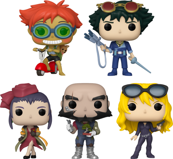 Funko Pop! Cowboy Bebop - Whatever Happens, Happens - Bundle (Set of 5) - Pop Basement