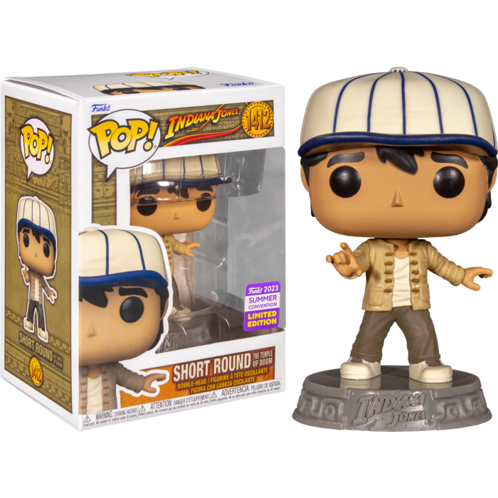 Funko Pop! Indiana Jones and the Temple of Doom - Short Round #1412 (2023 Summer Convention Exclusive) - Pop Basement