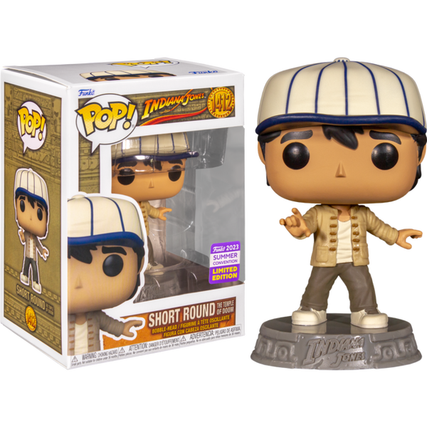 Funko Pop! Indiana Jones and the Temple of Doom - Short Round #1412 (2023 Summer Convention Exclusive) - Pop Basement