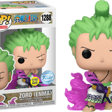 Funko Pop! One Piece - Roronoa Zoro with Enma Glow in the Dark #1288 - Pop Basement