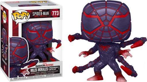 Funko Pop! Marvel's Spider-Man: Miles Morales - Miles Morales in Programmable Matter Suit #773 - Pop Basement