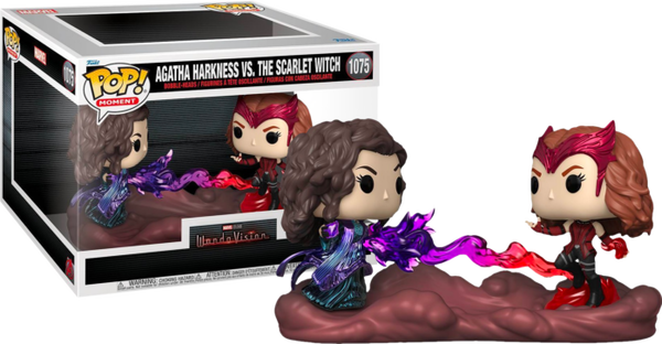 Funko Pop! WandaVision - Agatha Harkness vs The Scarlet Witch TV Moments - 2-Pack #1075 - Pop Basement