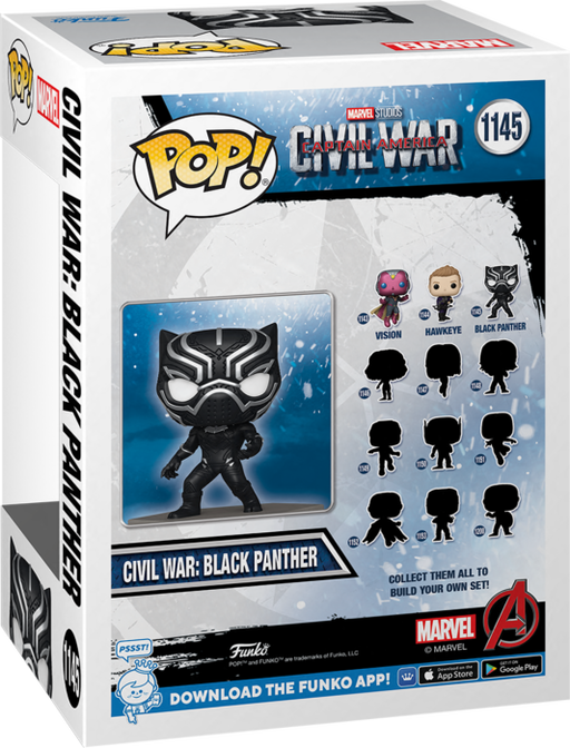 Funko Pop! Captain America: Civil War - Black Panther Build-A-Scene #1145 - Pop Basement